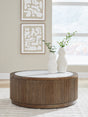 Furniture City Biloxi - Ashley Furniture - Hadonna Coffee Table - Round Cocktail Table - T658-8