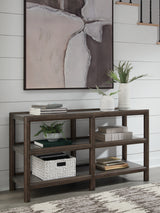 Furniture City Biloxi - Ashley Furniture - Kallenny Sofa Table - Sofa Table / Brown/Gray - T669-4