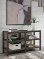Furniture City Biloxi - Ashley Furniture - Kallenny Sofa Table - Sofa Table / Brown/Gray - T669-4