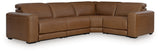 Furniture City Biloxi - Ashley Furniture - Magic Man Sectional - 4-Piece Power Reclining Sectional / Caramel - PCU10700S11