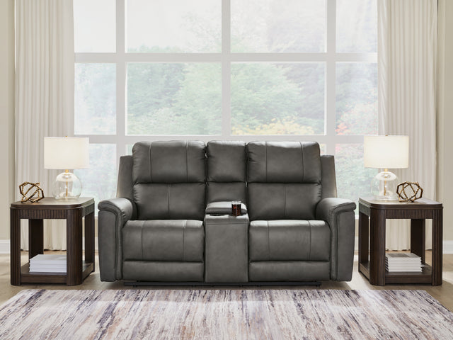 Furniture City Biloxi - Ashley Furniture - Bleckley Living Room - PWR REC Loveseat/CON/ADJ HDRST - PCU1200018