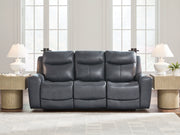 Furniture City Biloxi - Ashley Furniture - Next Move Living Room - PWR REC Sofa with ADJ Headrest / Admiral - PCU1210015