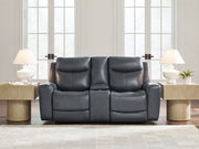 Furniture City Biloxi - Ashley Furniture - Next Move Living Room - PWR REC Sofa with ADJ Headrest / Admiral - PCU1210015