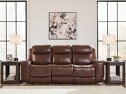 Furniture City Biloxi - Ashley Furniture - Next Move Living Room - PWR REC Sofa with ADJ Headrest / Mahogany - PCU1210215