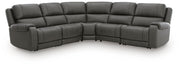 Furniture City Biloxi - Ashley Furniture - 5Z - Pittson Sectional - 5-Piece Power Reclining Sectional - PCU12600S6