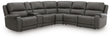 Furniture City Biloxi - Ashley Furniture - 5Z - Pittson Sectional - 6-Piece Power Reclining Sectional - PCU12600S12