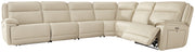 Furniture City Biloxi - Ashley Furniture - Double Deal Sectional - 6-Piece Reclining Sectional / Almond - U13001S7