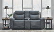 Furniture City Biloxi - Ashley Furniture - Mindanao Living Room - PWR REC Loveseat/CON/ADJ HDRST / Coconut - U5950518