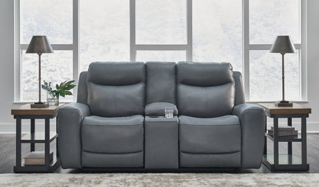 Furniture City Biloxi - Ashley Furniture - Mindanao Living Room - PWR REC Loveseat/CON/ADJ HDRST / Coconut - U5950518