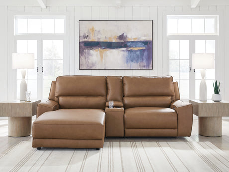 Furniture City Biloxi - Ashley Furniture - DeepWakes Sectional - 3-Piece Power Reclining Sectional with Chaise - PCU62606S17