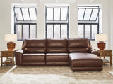 Furniture City Biloxi - Ashley Furniture - DeepWakes Sectional - 3-Piece Reclining Sofa Chaise / Canyon - PCU62607S22