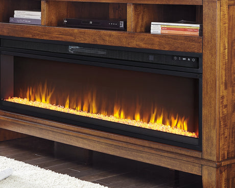 Furniture City Biloxi - Ashley Furniture - Entertainment Accessories Electric Fireplace Insert - Electric Fireplace Insert / Black - W100-22