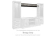 Furniture City Biloxi - Ashley Furniture - Wynnlow Entertainment Center - 4-Piece Entertainment Center / Gray - W440W2