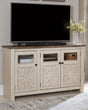 Furniture City Biloxi - Ashley Furniture - Bolanburg 60" TV Stand - 60" / White/Weathered Gray - W647-38