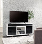 Furniture City Biloxi - Ashley Furniture - Gardoni 72" TV Stand - 72" / White/Black - W756-68
