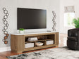Furniture City Biloxi - Ashley Furniture - Camdill 80" TV Stand - 80" / Light Brown - W808-68