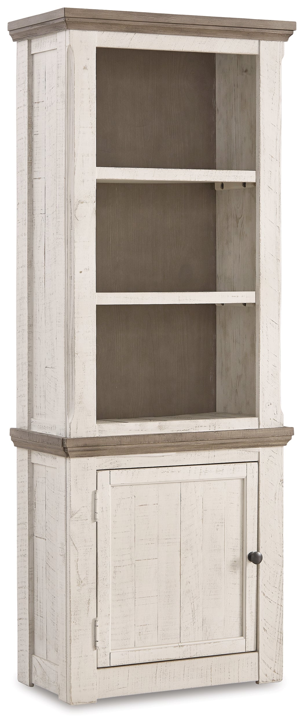 Furniture City Biloxi - Ashley Furniture - Havalance Left Pier Cabinet - Left Pier Cabinet / Two-tone - W814-33