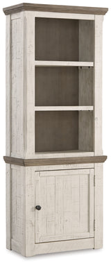 Furniture City Biloxi - Ashley Furniture - Havalance Right Pier Cabinet - Right Pier Cabinet / Two-tone - W814-34