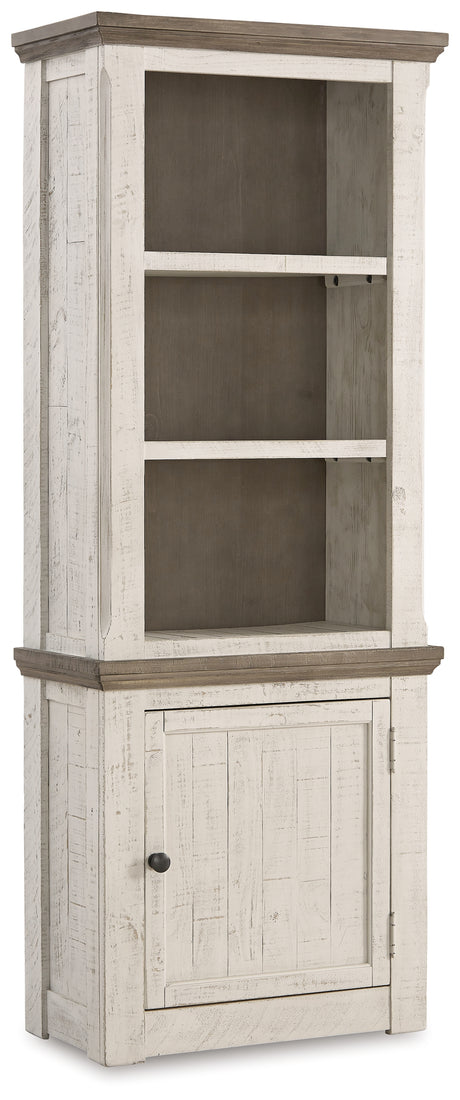 Furniture City Biloxi - Ashley Furniture - Havalance Right Pier Cabinet - Right Pier Cabinet / Two-tone - W814-34