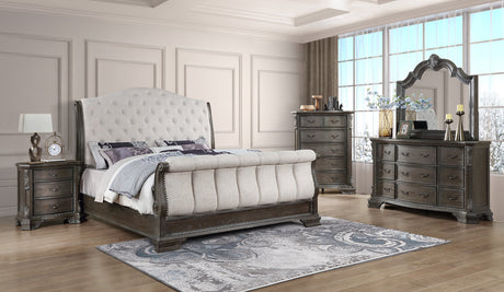 B1000 4pc or 5pc Bedroom Set - Queen , King 2