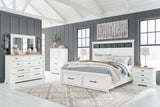B844 5PC Bedroom Set - Queen, King 6