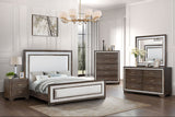 BOSON 4pc or 5pc Bedroom Set ONLY- Queen, King 2