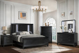 Havana Black - 4pc or 5pc Bedroom Set - Queen, King 2