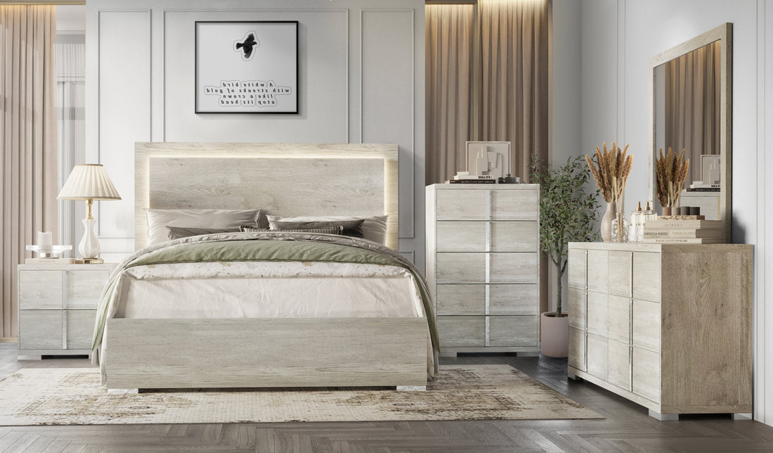 HH3720 - 5pc Bedroom Set - Queen, King 2