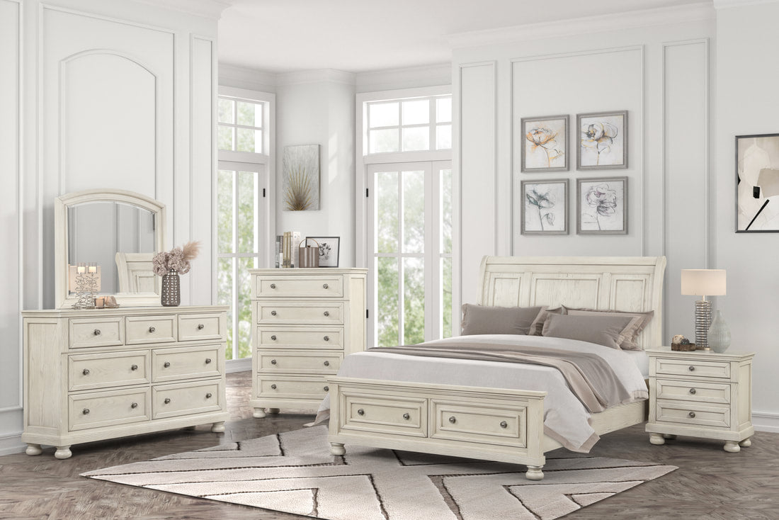 Magnolia40 4pc or 5pc Bedroom Set - Queen, King 6