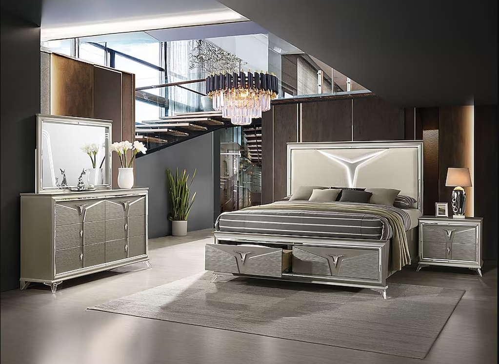 Master 4pc or 5pc Bedroom Set - Queen, King 7