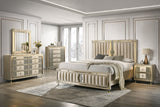 Venetian 4pc or 5pc Platform Bedroom Set - Queen, King 3